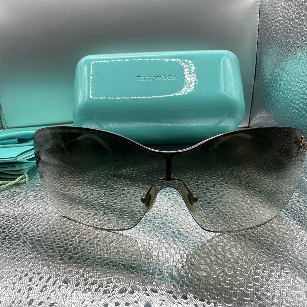 Tiffany & Co. Dragonfly Rimless Sunglasses